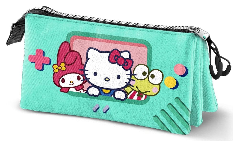 PRE ORDINE - Sanrio Triple Pencil Case Hello Kitty Videogame