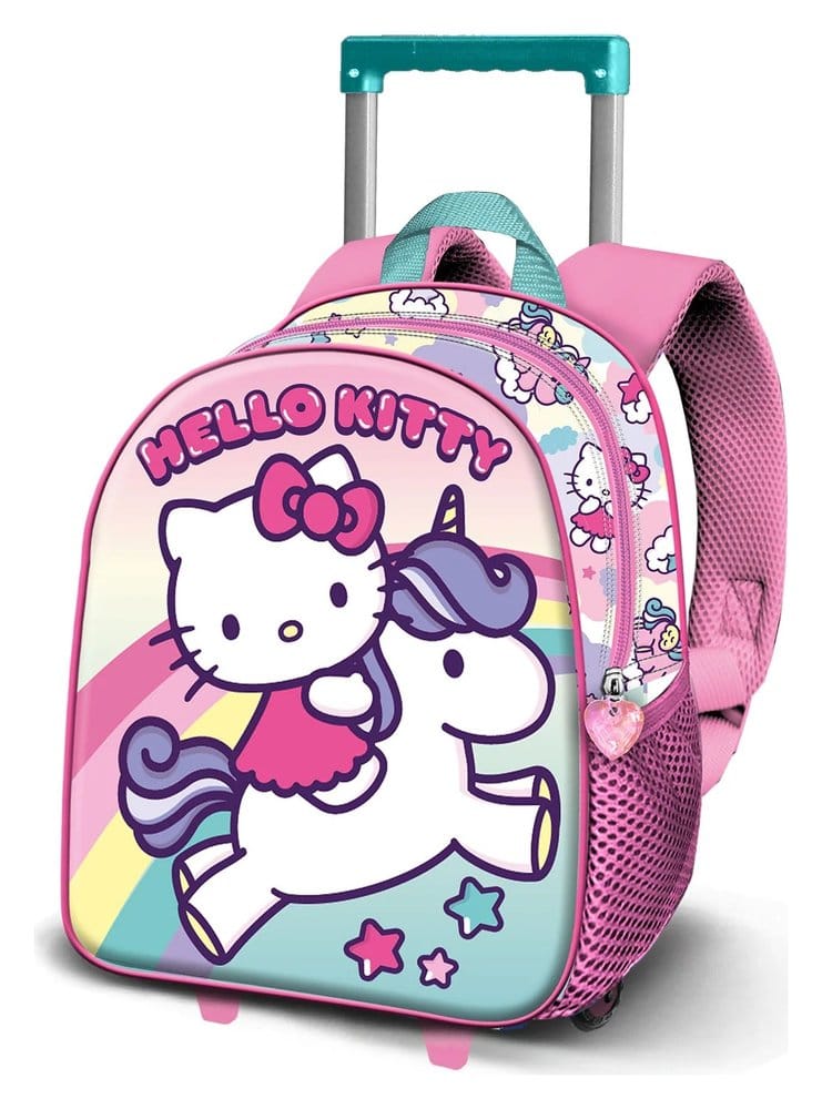 PRE ORDINE - Sanrio 3D Backpack with Wheels Hello Kitty Unicorn