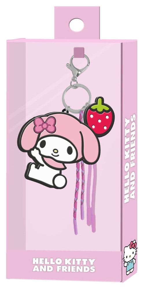 PRE ORDINE - Sanrio Charm Keyring My Melody Face