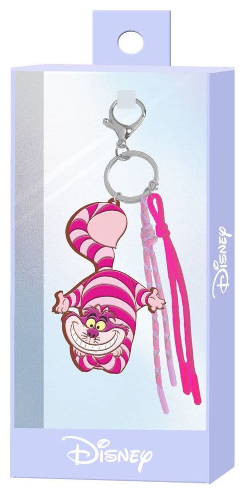 PRE ORDINE - Alice in Wonderland Charm Keyring Cheshire Cat Smile