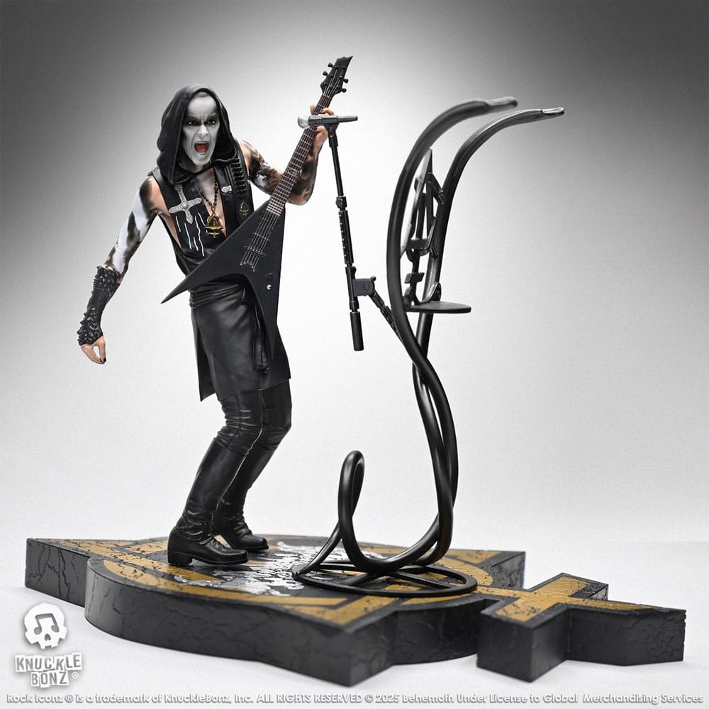 PRE ORDINE - Behemoth Rock Iconz Statue Nergal 22 cm