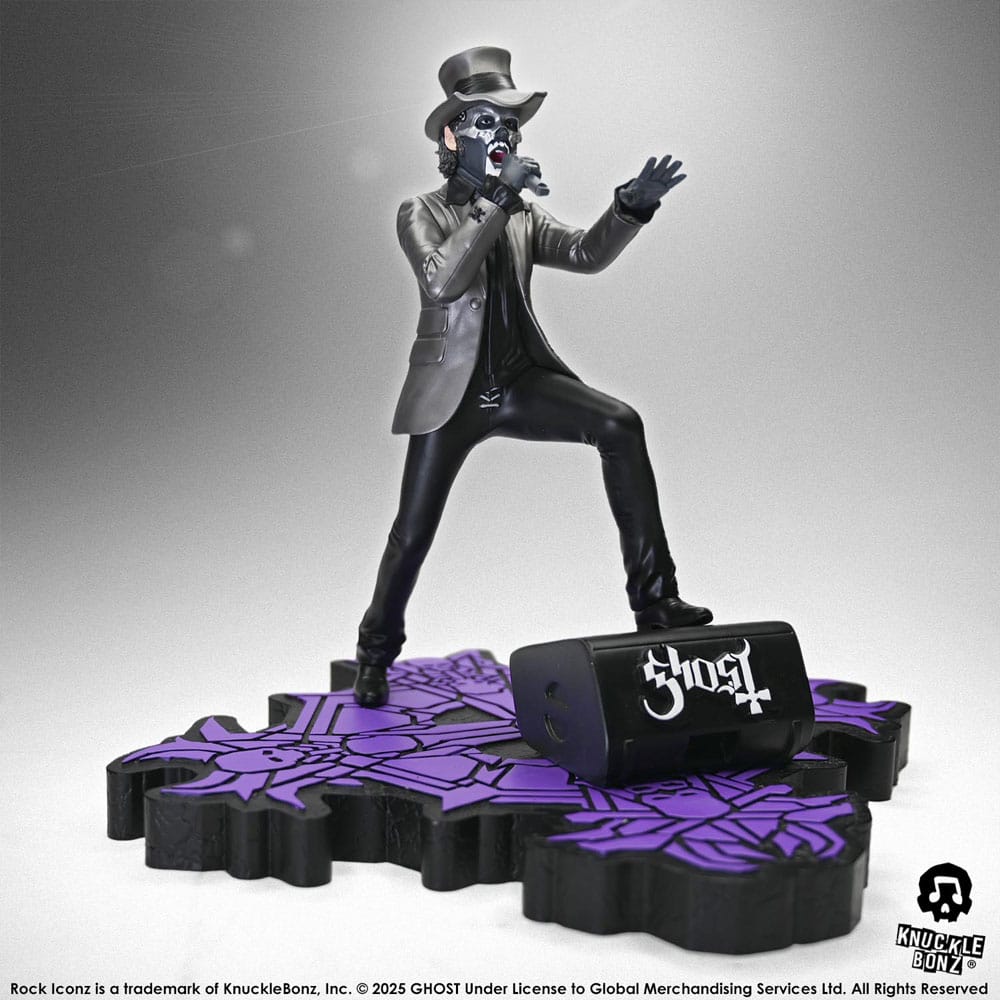 PRE ORDINE - Ghost Rock Iconz Statue Papa V Perpetua Top Hat 22 cm