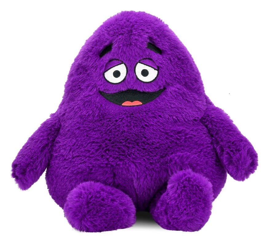 PRE ORDINE - McDonald's Phunny Plush Grimace 19 cm