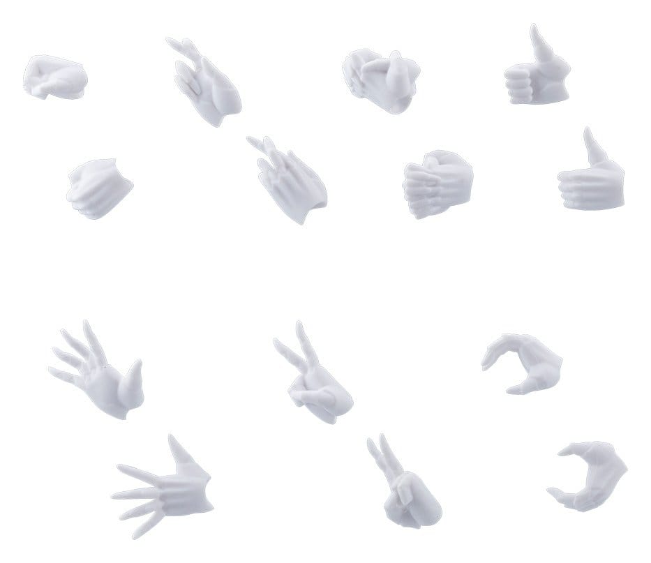 PRE ORDINE - Megalomaria Unlimited Universe Model Kit Accessory Set Ex Hand Unit Female Type A WHITE Ver.
