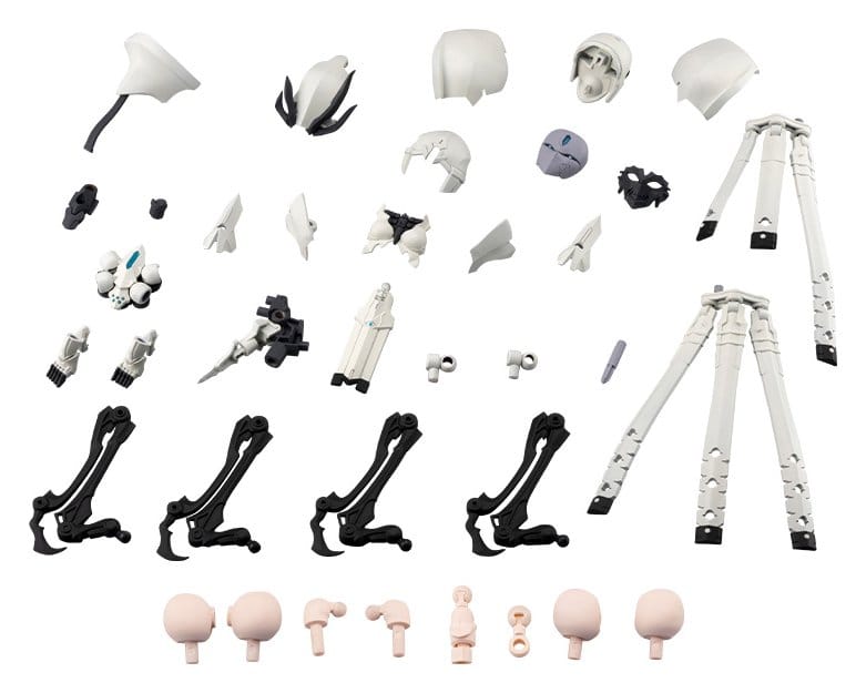 PRE ORDINE - Megalomaria Unlimited Universe Plastic Model Kit Accessory Set Metamorphose Unit Exarmor White Sorceress