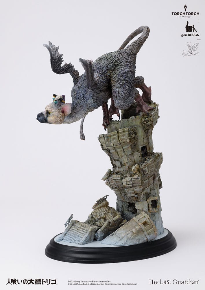 PRE ORDINE - The Last Guardian Art Statue Trico by Akishi Ueda 50 cm