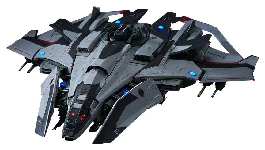 PRE ORDINE - Star Citizen Pre-assembled Plastic Model Kit 1/100 Anvil F8C Lightning Pre-Assembled Finished Model Ver. 25 cm