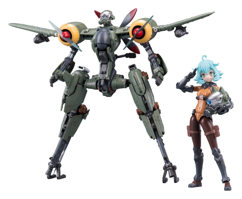PRE ORDINE - Rusted Brier Plastic Model 1/12 Rhande Koskinen & RTP-10A cutting edge V-HS Tactical Fighter 20 cm