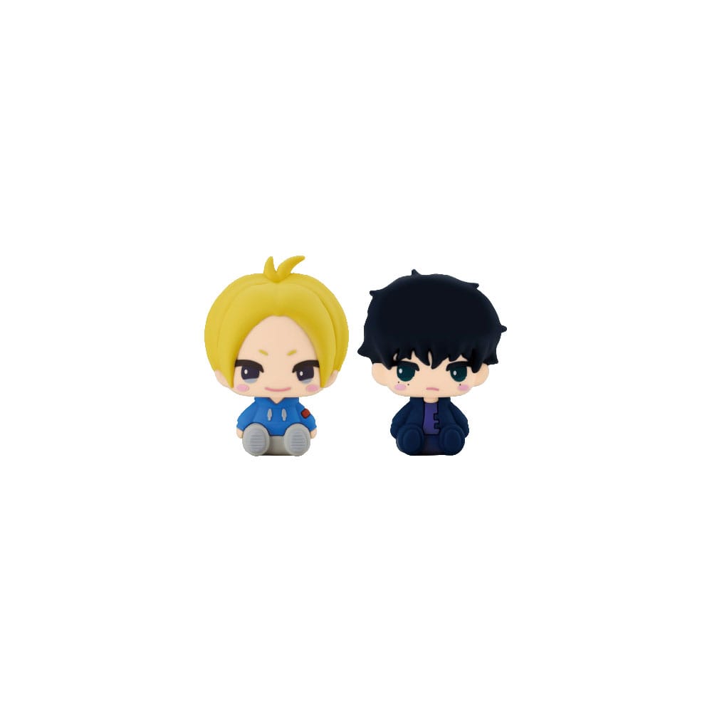 PRE ORDINE - Sakamoto Days Pote Raba Rubber Mascot PVC Mini Figure Asakura Shin & Seba Natsuki 8 cm