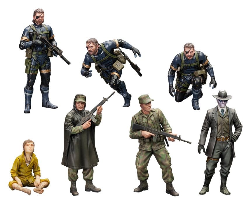 PRE ORDINE - Metal Gear Solid V Plastic Model Kit 1/35 Metal Gear Solid Ground Zero Set 5 cm