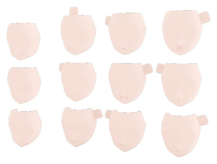 PRE ORDINE - Megami Device M.S.G 08 Accessory Set 1/1 Face Set Buster Doll Skin Color C