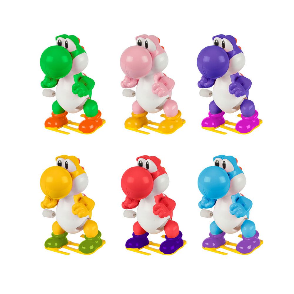 PRE ORDINE - Super Mario Wind Up Figures Mystery Pack Display Yoshi (12)