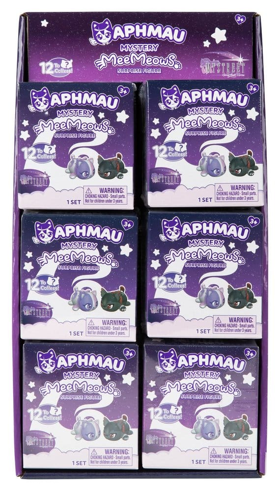 PRE ORDINE - Aphmau Mini Figures MyStreet Mystery Meemeow Blind Box Display (12)