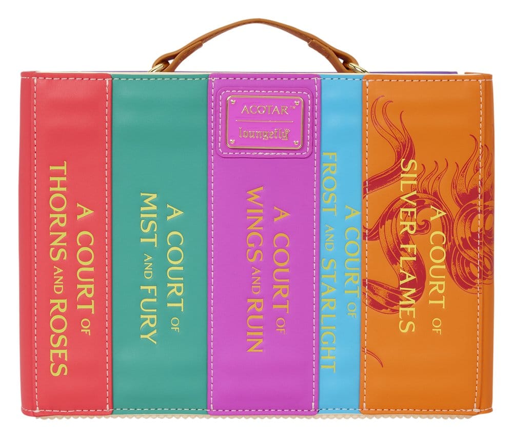 PRE ORDINE - A Court of Thorns and Roses by Loungefly Crossbody Bag Book Series
