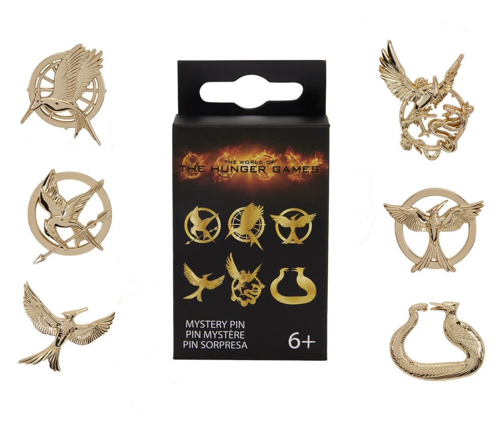 PRE ORDINE - The Hunger Games by Loungefly Enamel Pins Blind Display (12)