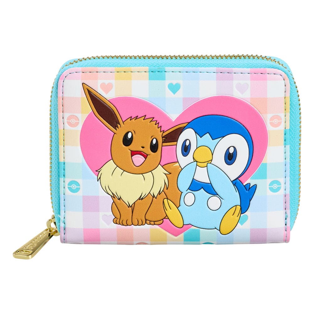 PRE ORDINE - Pokémon by Loungefly Wallet Piplup and Eevee Friends