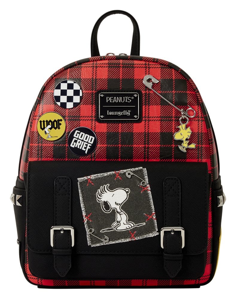 PRE ORDINE - Peanuts by Loungefly Mini Backpack Snoopy Grunge