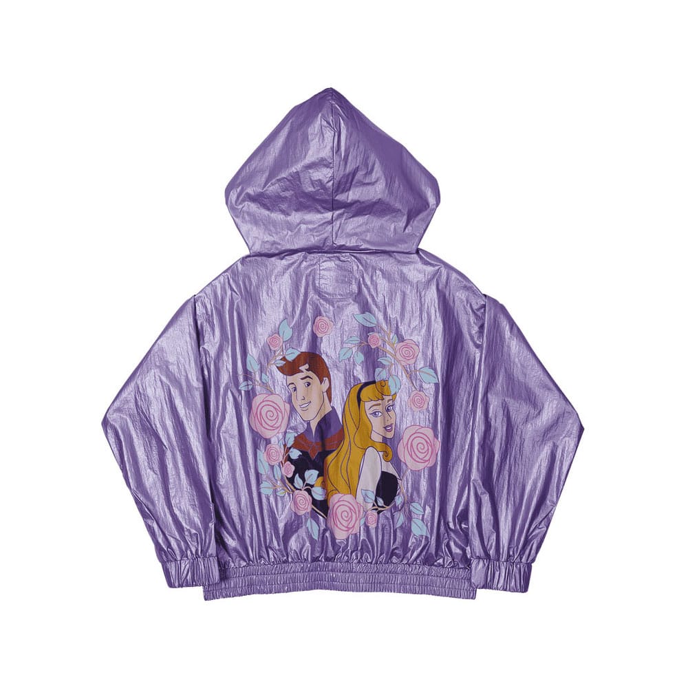 Disney by Loungefly Windbreaker Jacket Princess Aurora & Prince Phillip Size S