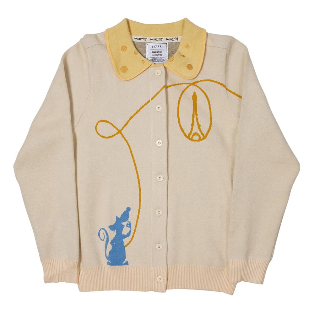 Pixar by Loungefly Cardigan Unisex Ratatouille Collared Size XXL
