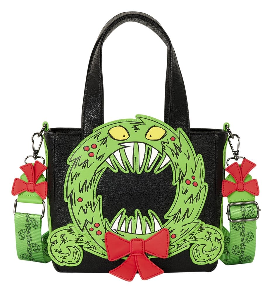 PRE ORDINE - Nightmare before Christmas by Loungefly Crossbody Bag Man-Eating Wreath