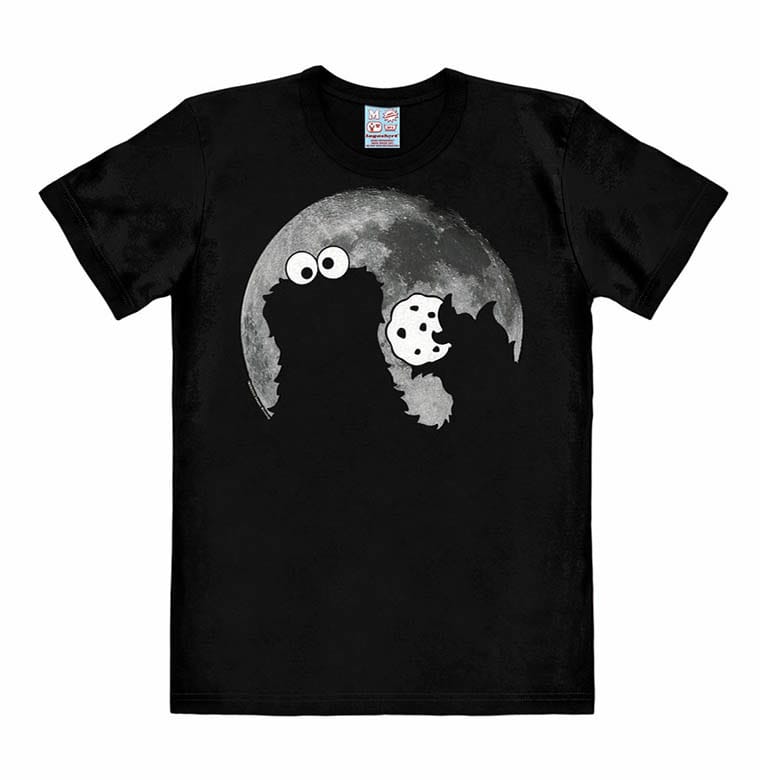 Sesame Street Easy Fit T-Shirt Cookie Monster - Moon Size L