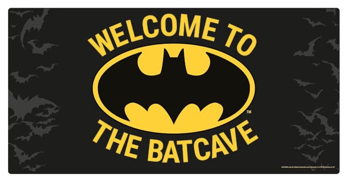 PRE ORDINE - Batman Metal Sign Welcome to the Batcave 60x30 cm