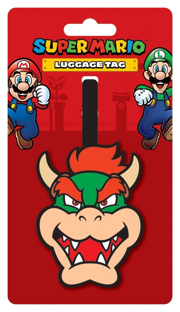 PRE ORDINE - Super Mario Luggage Tag (Bowser)