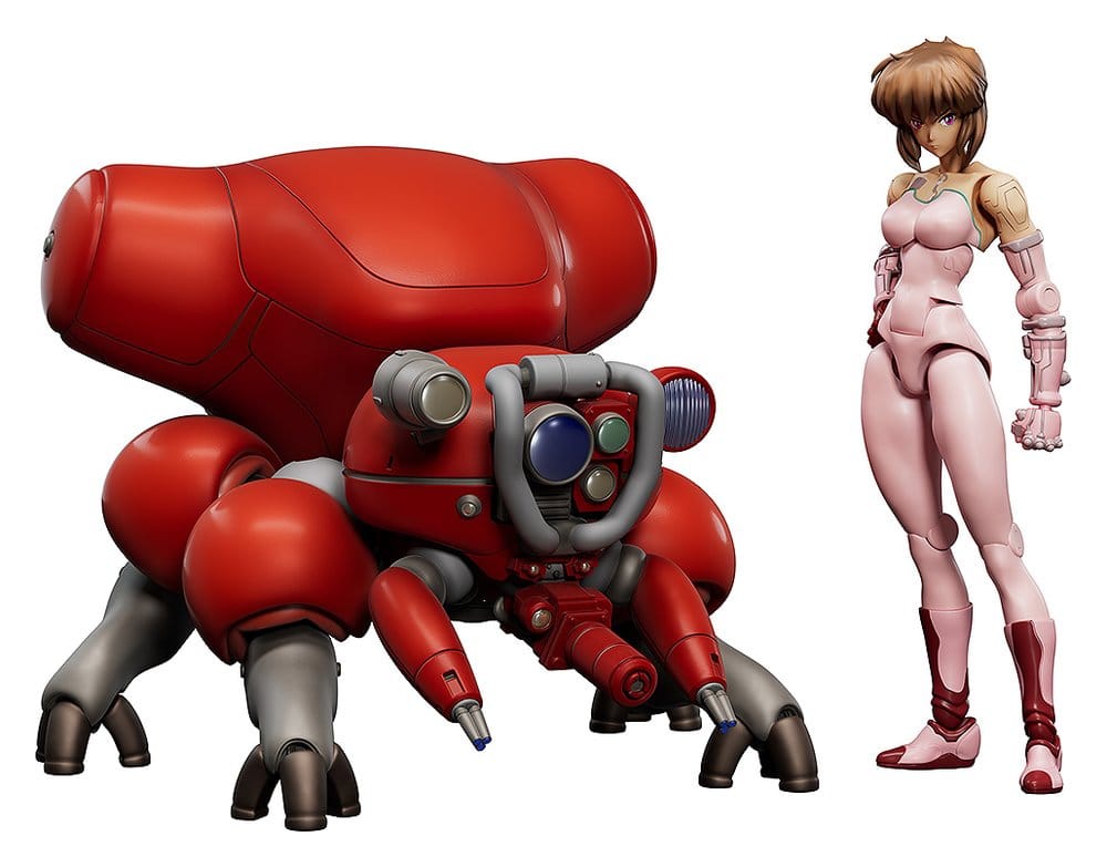 PRE ORDINE - Ghost in the Shell PLAMAX minimum factory Plastic Model Kit Motoko Kusanagi with Fuchikoma 8 cm