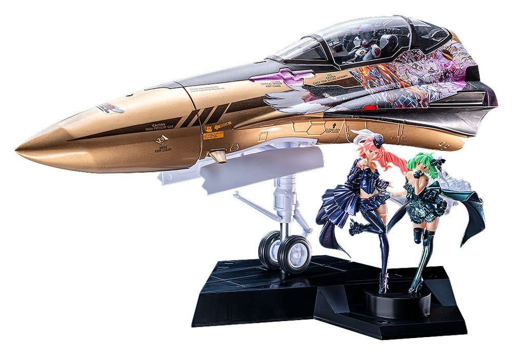 PRE ORDINE - Macross Frontier Plastic Model Kit PLAMAX MF-98: minimum factory Fighter Nose Collection YF-29 GALAXY SET 34 cm