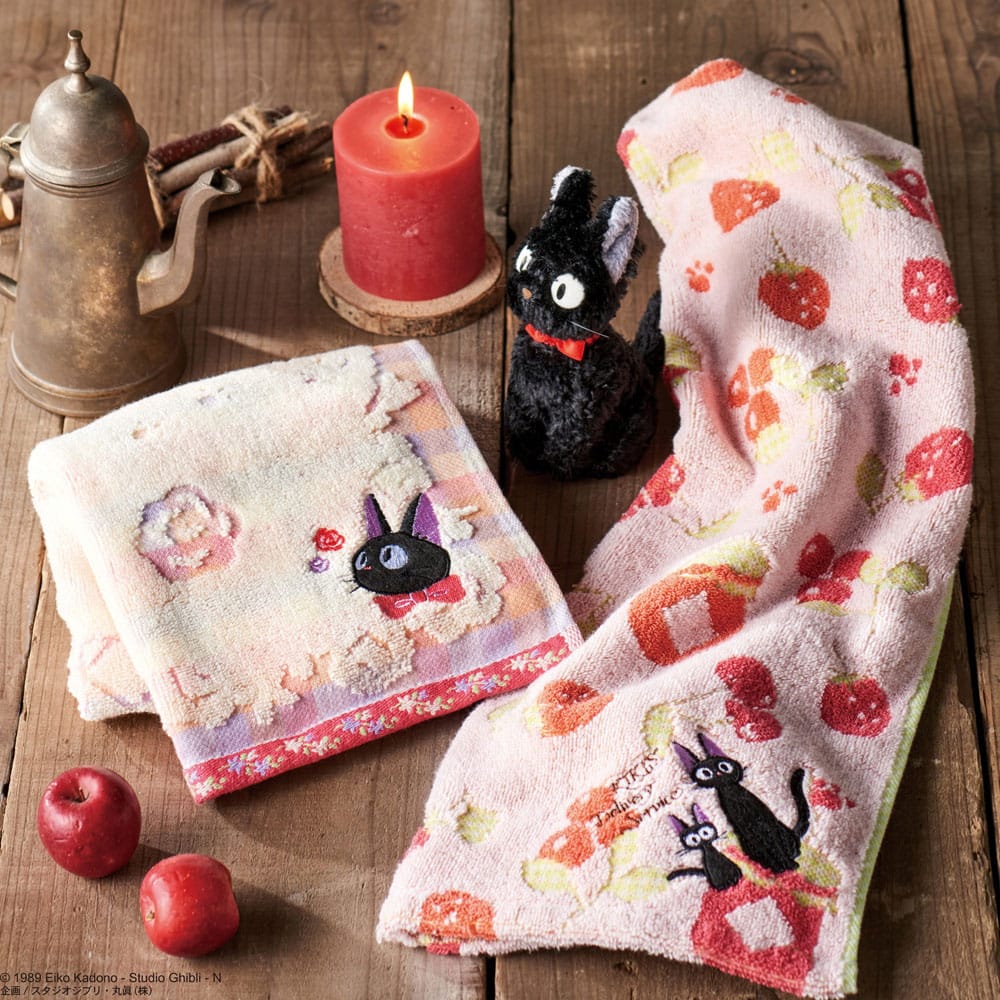 PRE ORDINE - Kiki´s Delivery Service Towel Set Jiji Sweet