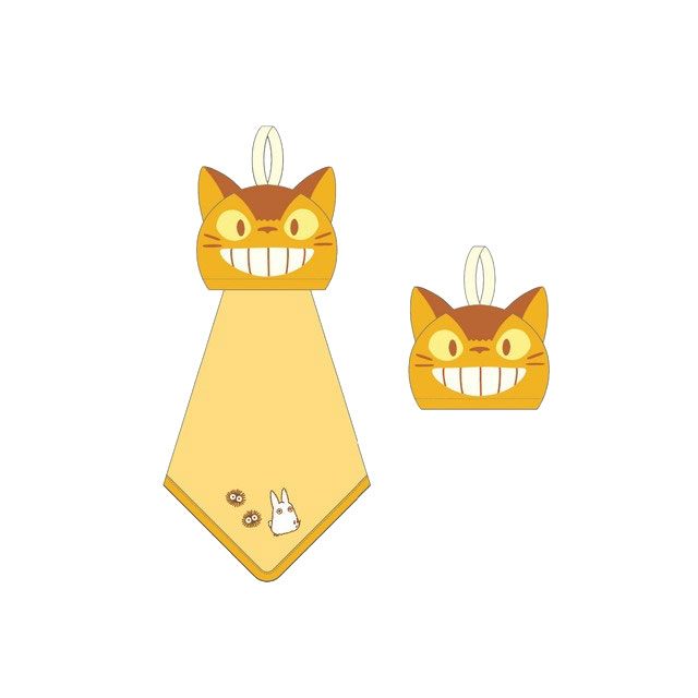 PRE ORDINE - My Neighbor Totoro Pop-Up Mini Towel Catbus 25 x 25 cm