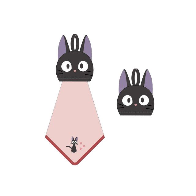 PRE ORDINE - Kiki's Delivery Service Pop-Up Mini Towel Jiji 25 x 25 cm