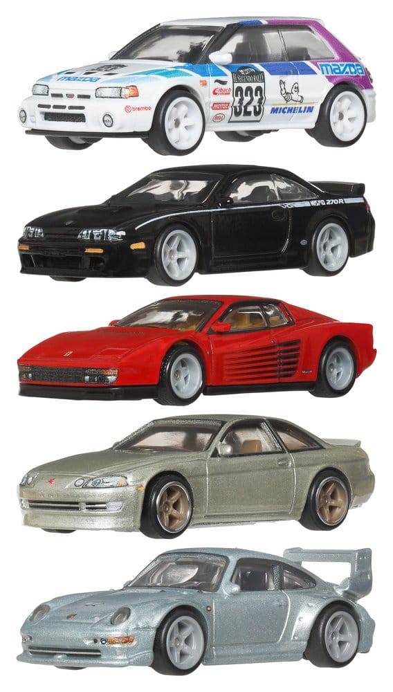 PRE ORDINE - Hot Wheels Premium Die-Cast Vehicles 1/64 Car Culture 976R Assortment (10)