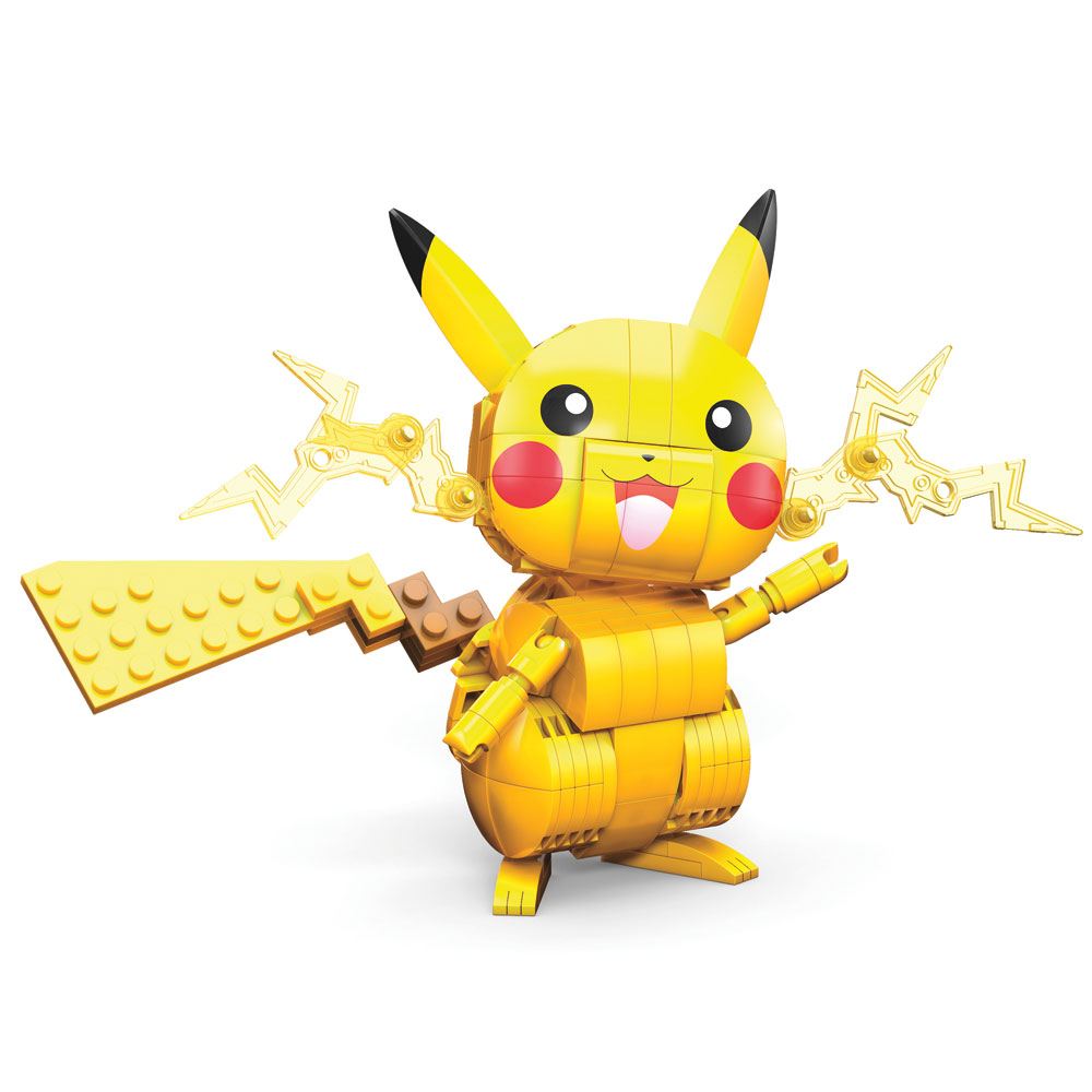 PRE ORDINE - Pokémon Mega Construx Wonder Builders Construction Set Pikachu 10 cm