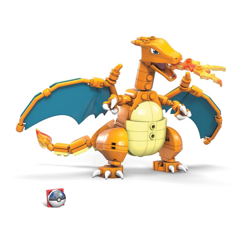 PRE ORDINE - Pokémon Mega Construx Wonder Builders Construction Set Charizard 10 cm