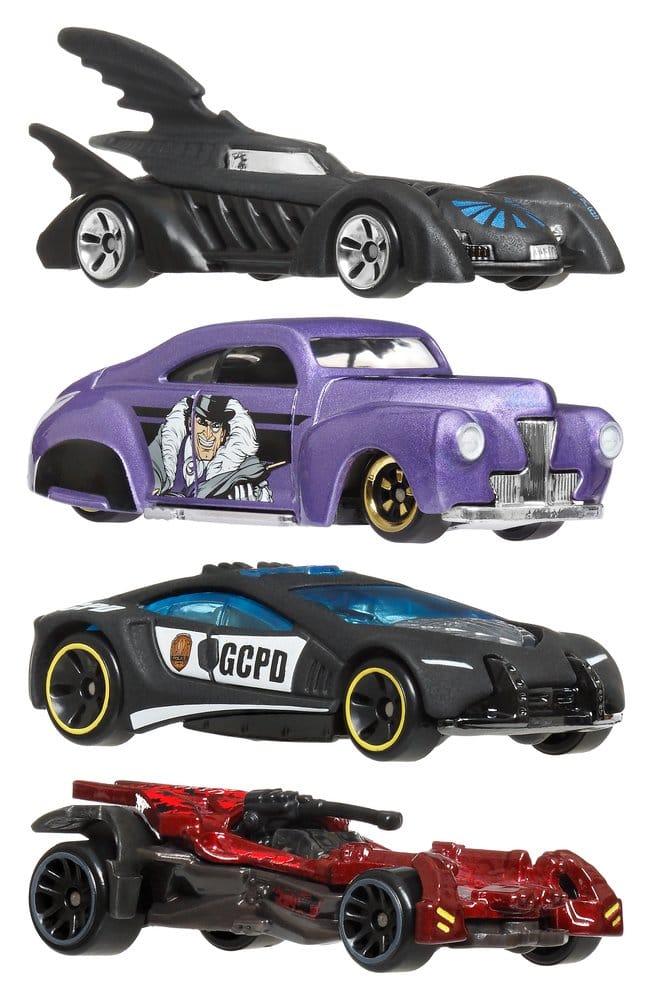 PRE ORDINE - Batman Hot Wheels Silver Series Die-Cast Vehicles 1/64 979R Assortment (24)
