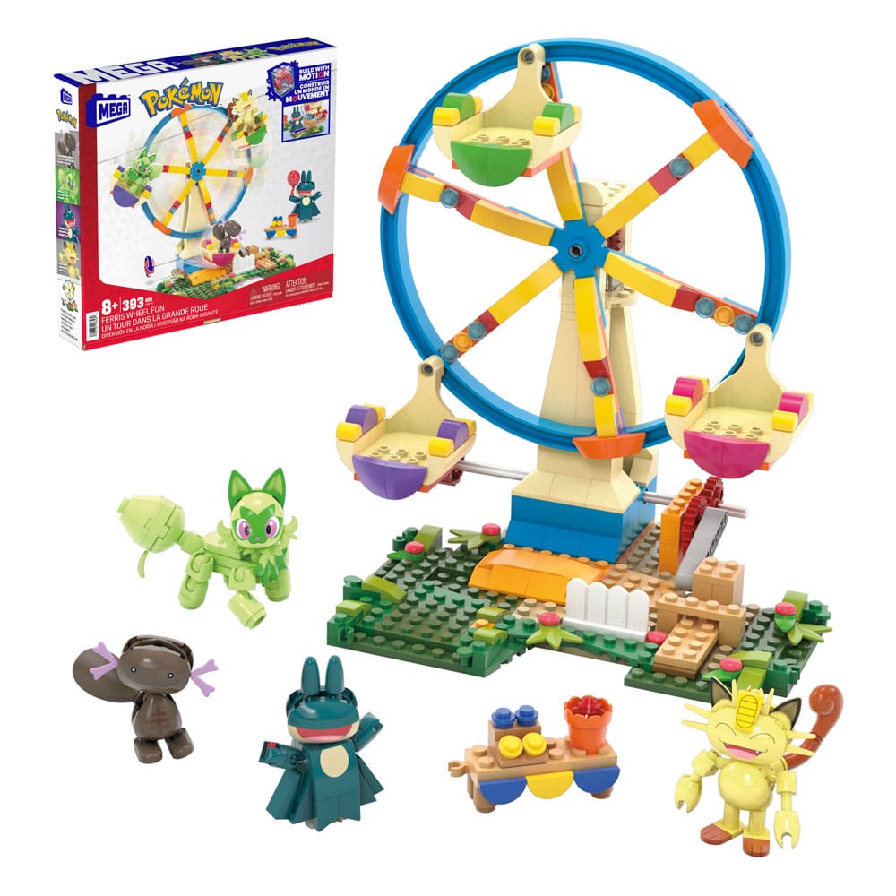 PRE ORDINE - Pokémon MEGA Construction Set Ferris Wheel Fun
