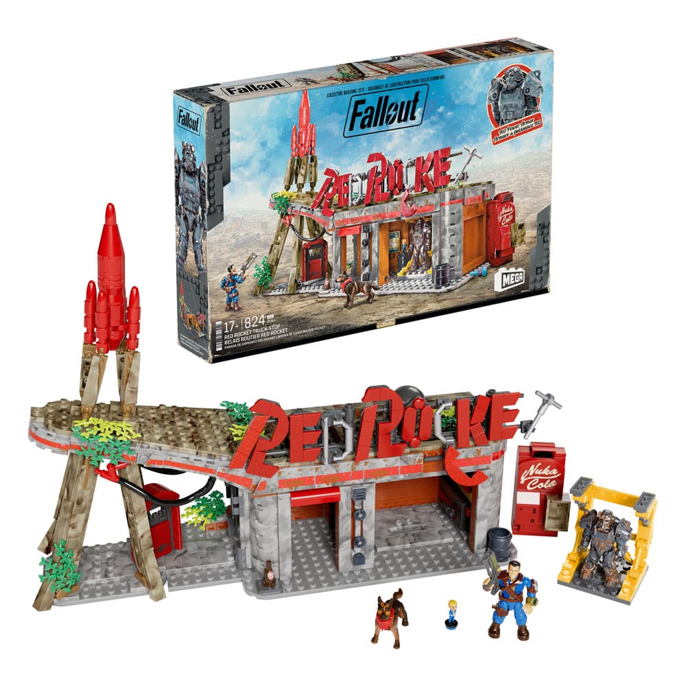 PRE ORDINE - Fallout MEGA Construction Set Red Rocket Truck Stop