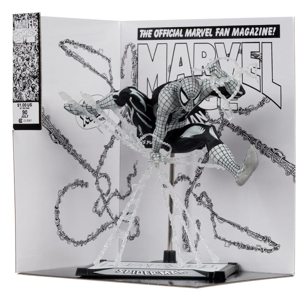 PRE ORDINE - Marvel PVC Statue 1/10 Spider-Man (Marvel Age #90) (Line Art) 18 cm