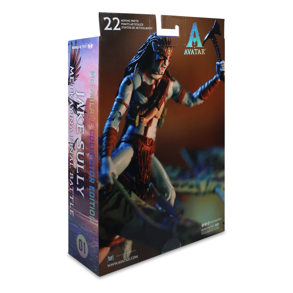 MCFARLANE 2025 - Avatar: Fire and Ash Action Figure Jake Sully (Metkayina Final Battle) 18 cm