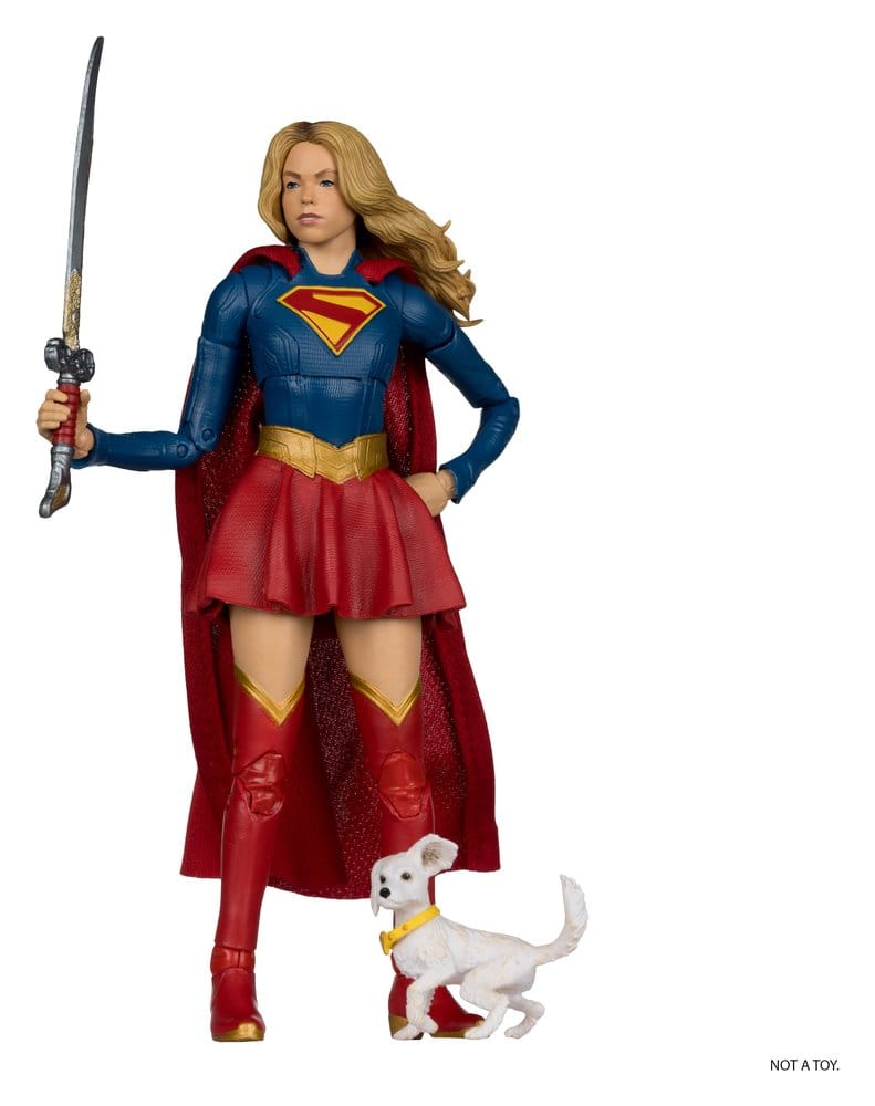 PRE ORDINE - Supergirl (2026) DC Theatrical Deluxe Edition Action Figure Supergirl & Baby Krypto 17 cm