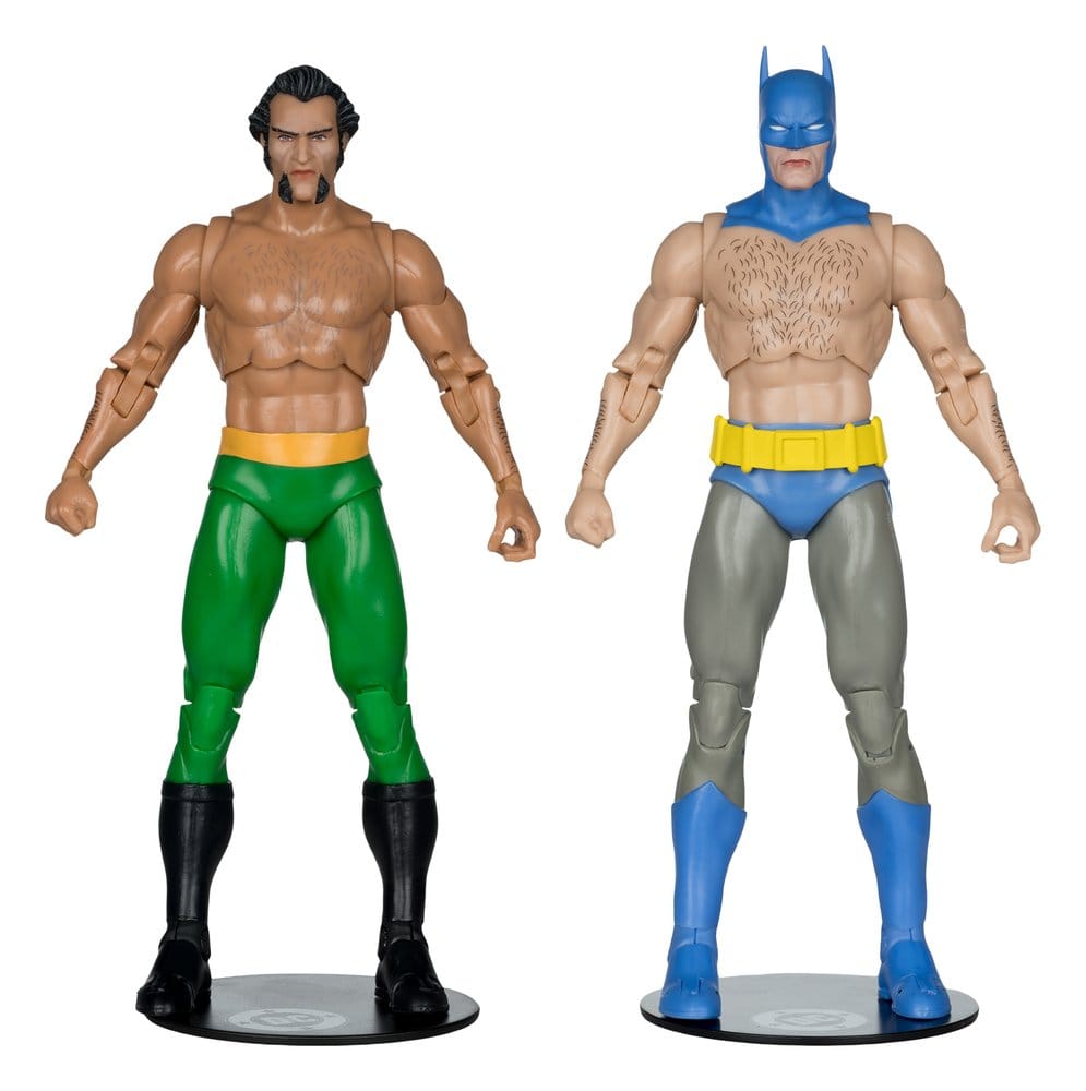 PRE ORDINE - DC Multiverse McFarlane Elite Edition Action Figure 2-Pack Batman vs Ra's al Ghul (Batman #244) (Gold Label) 18 cm