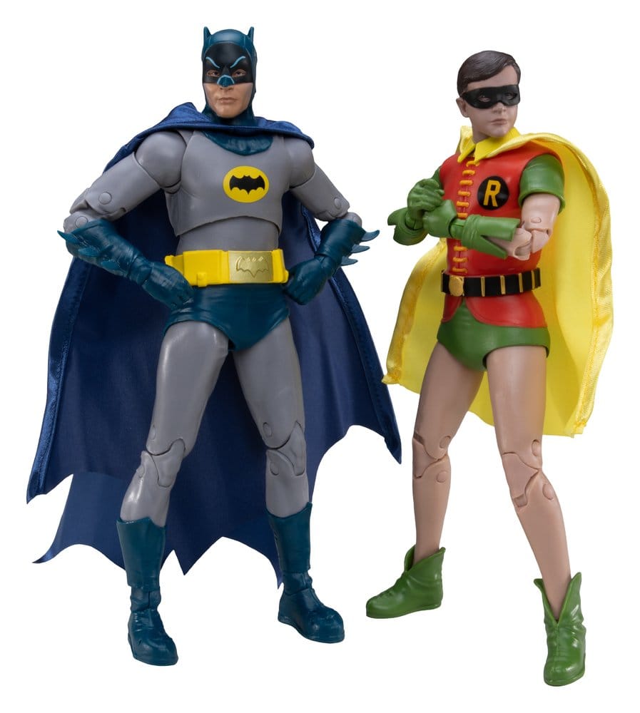 PRE ORDINE - Batman Classic TV Series DC Multiverse McFarlane Collector Edition Action Figure 2-Pack Batman and Robin 18 cm