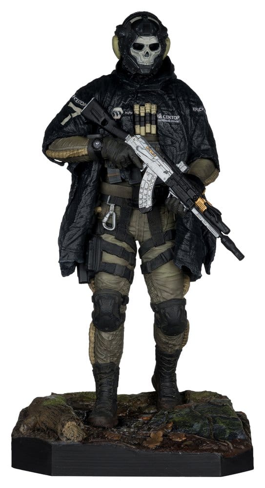 PRE ORDINE - Call of Duty: Modern Warfare 4 Statue 1/6 Ghost 32 cm