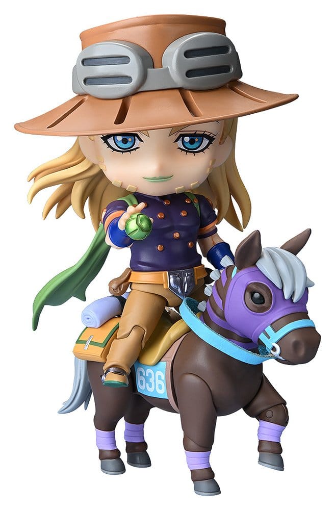 PRE ORDINE - JoJo's Bizarre Adventure Steel Ball Run Nendoroid Action Figure Gyro Zeppeli DX Ver. 10 cm