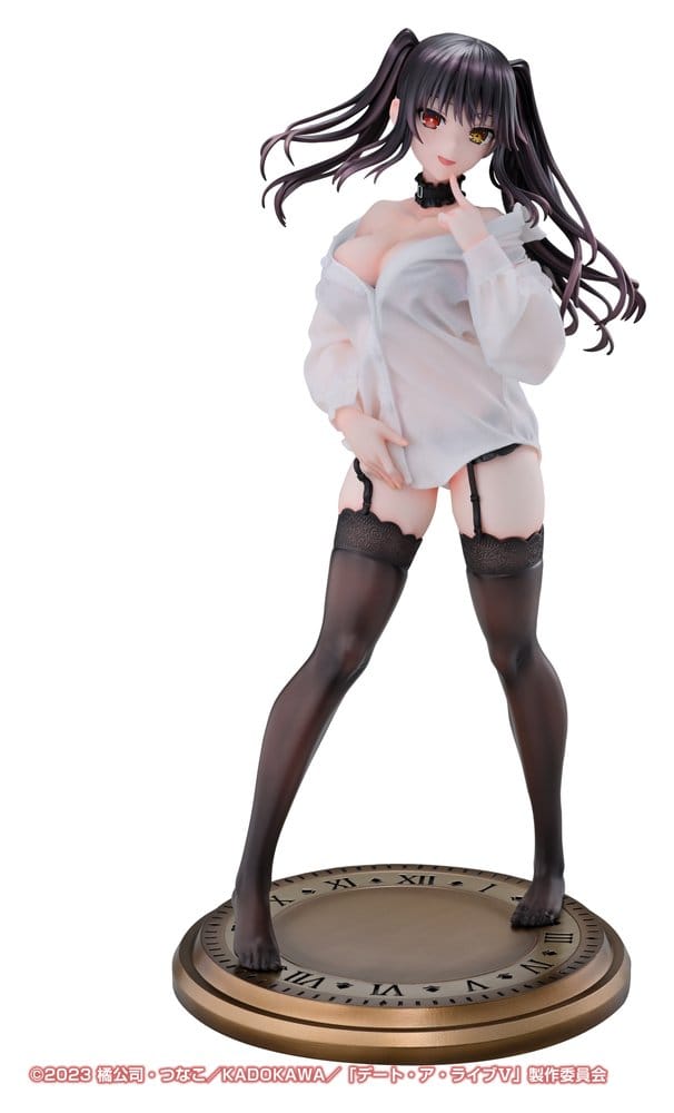 PRE ORDINE - Date A Live V Re:Dress PVC Figure 1/4 Kurumi Tokisaki Dress shirt Ver. 40 cm
