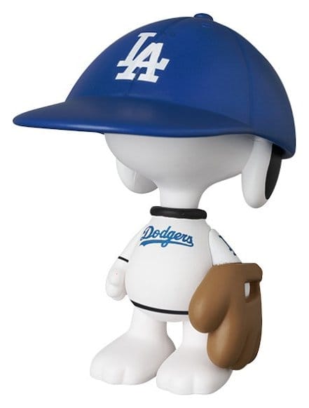 PRE ORDINE - MLB × Peanuts UDF PVC Figure Los Angeles Dodgers Snoopy 7 cm