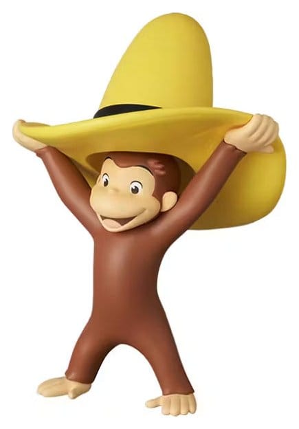 PRE ORDINE - Curious George UDF Mini Figure w/Hat 6 cm