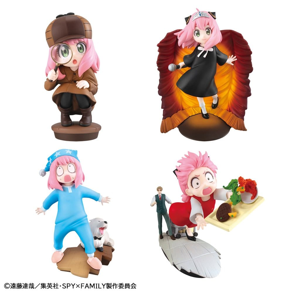 PRE ORDINE - Spy x Family Petitrama PVC Mini Statue Vol. 3 Set 9 cm