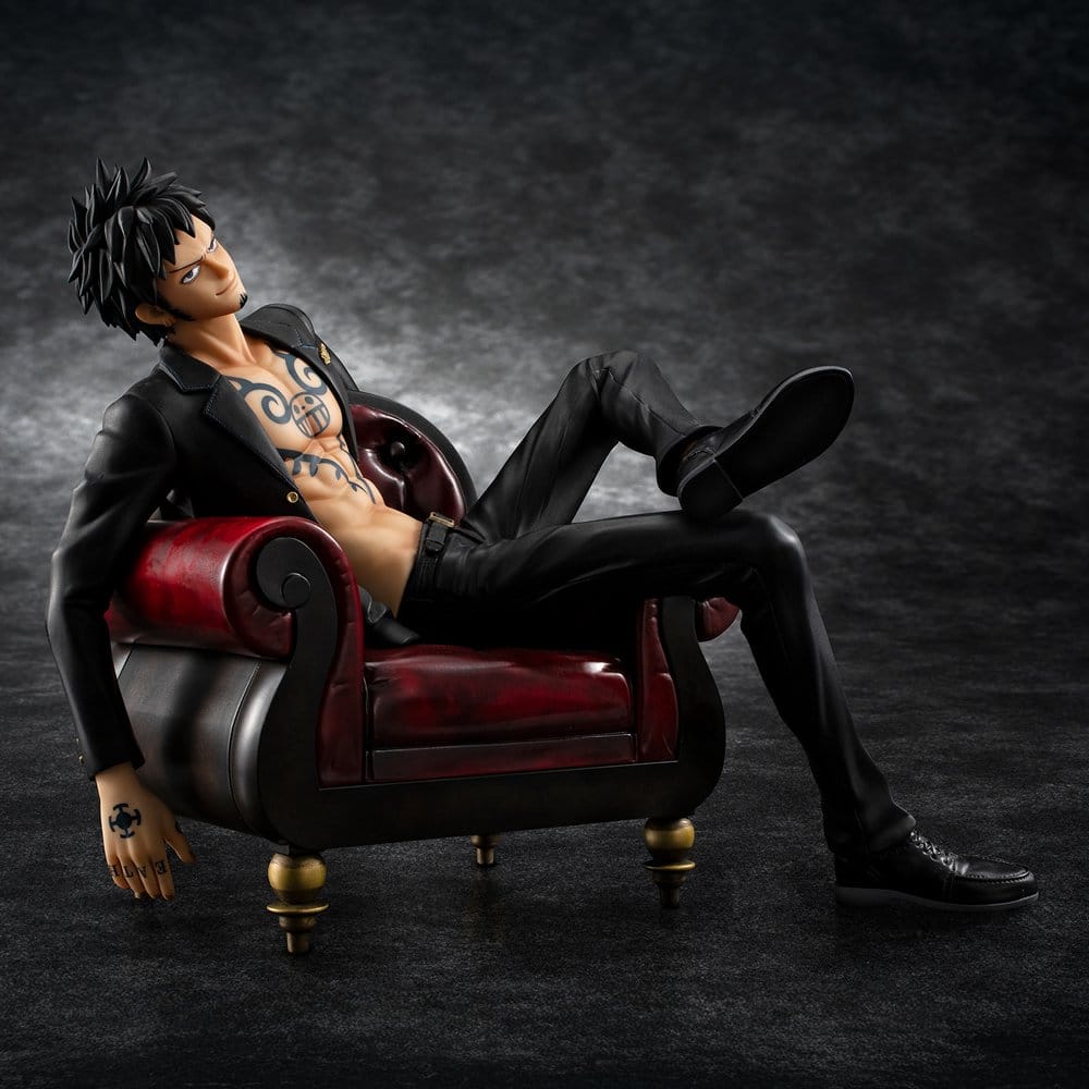 PRE ORDINE - One Piece Portrait.Of.Pirates "S.O.C" PVC Figure Trafalgar Law Ver.R